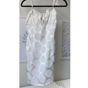 Daisy Pattern Mini Dress